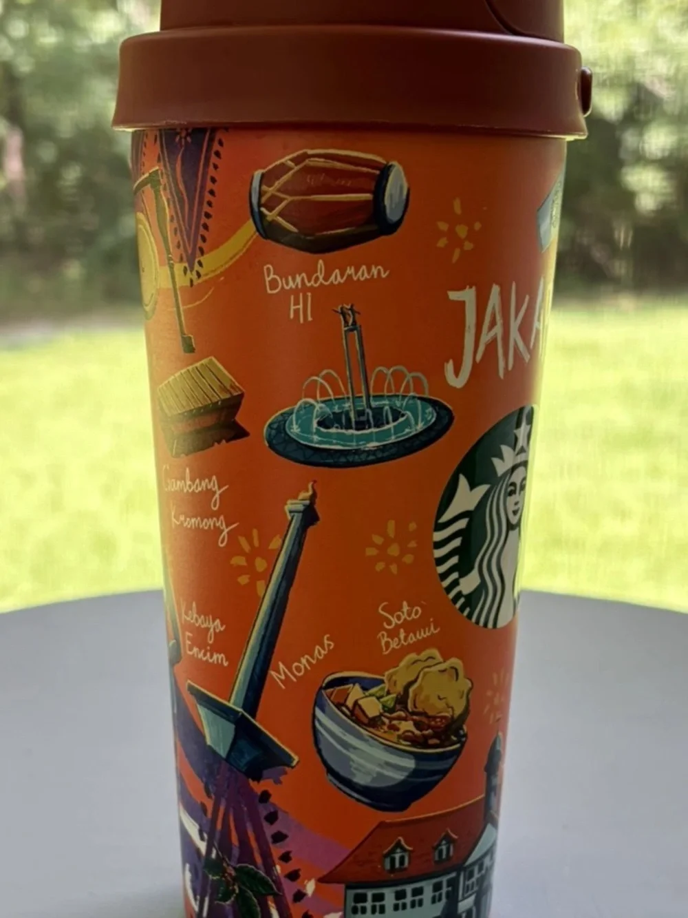 Starbucks City Collection Tumbler - Jakarta Indonesia Coffee Tea Limited Edition